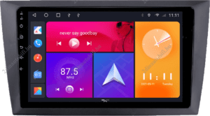 – típus specifikus autóhifi VW Golf 6 (2010-2013) 9″-os kijelzős 2 DIN Autórádió magyar Android rendszerrel Wifi Bluetooth DSP