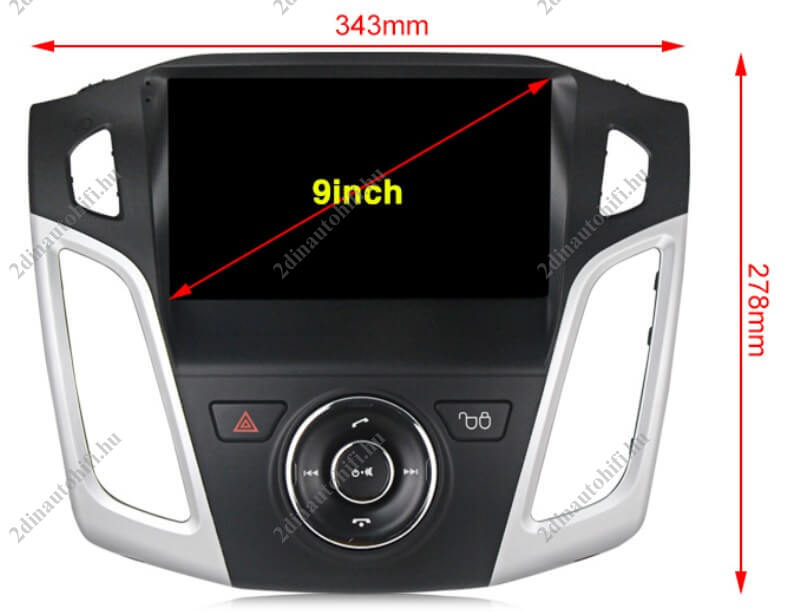 – típus specifikus autóhifi Ford Focus (2011-2019) 9