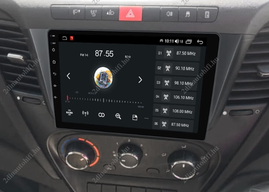 – típus specifikus autóhifi Iveco Daily (2014-) 9