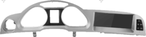 – típus specifikus autóhifi Audi A6 C6 (2005-2011) 8,8