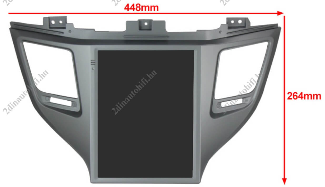 – típus specifikus autóhifi Hyundai Tucson (2014-2018) hatalmas