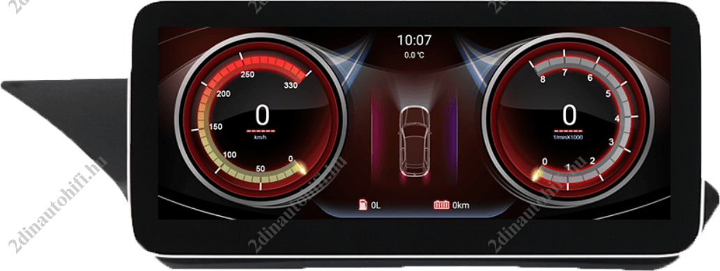 – típus specifikus autóhifi Mercedes E W212 (2012-2019) hatalmas 10,25