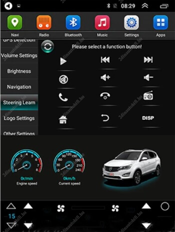 – típus specifikus autóhifi Mazda 6 (2004-2015) hatalmas