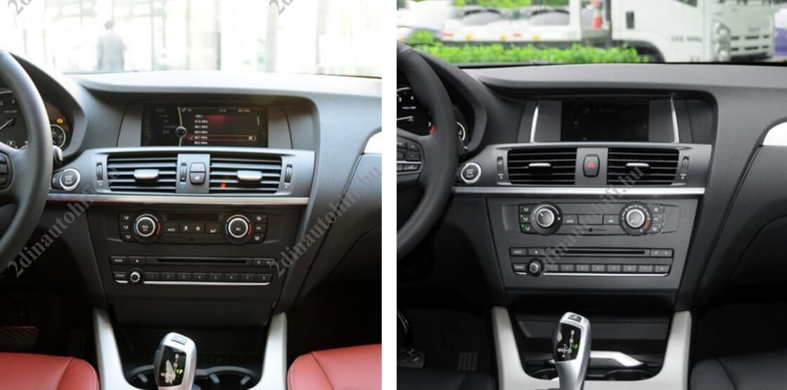 – típus specifikus autóhifi BMW X3 F25 X4 F26 (2011-2018) hatalmas 10,25