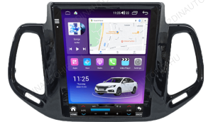 JEEP Compass (2016-2018) hatalmas "Tesla style" kijelzős Android Autóhifi fejegység magyar menüvel GPS navigációs wifi BT