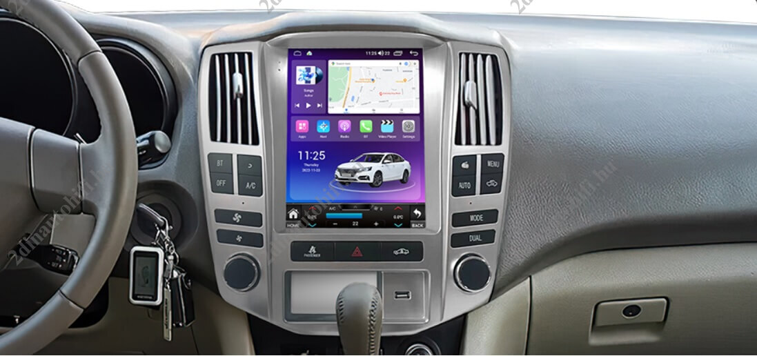 – típus specifikus autóhifi Lexus RX (2003-2007) hatalmas