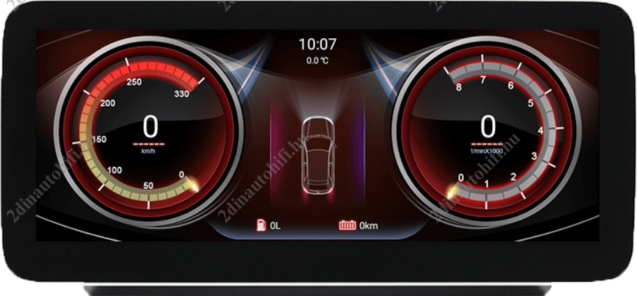 – típus specifikus autóhifi Mercedes C W205, GLC X253, V W446 (2015-2018) hatalmas 10,25