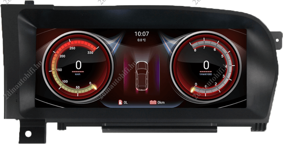 – típus specifikus autóhifi Mercedes S W221 (2006-2012) hatalmas 10,25