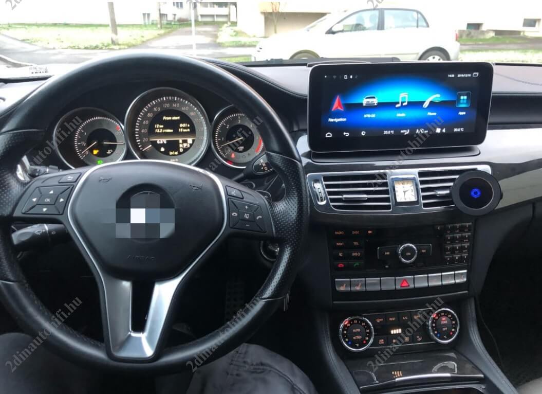 – típus specifikus autóhifi Mercedes CLS W218 (2011-2017) hatalmas 10,25