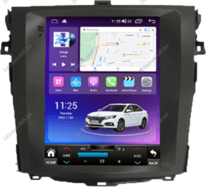 Toyota Corolla (2006-2013) hatalmas “Tesla style” kijelzős Android Autóhifi fejegység magyar menüvel GPS navigációs autórádió DSP wifi bluetooth