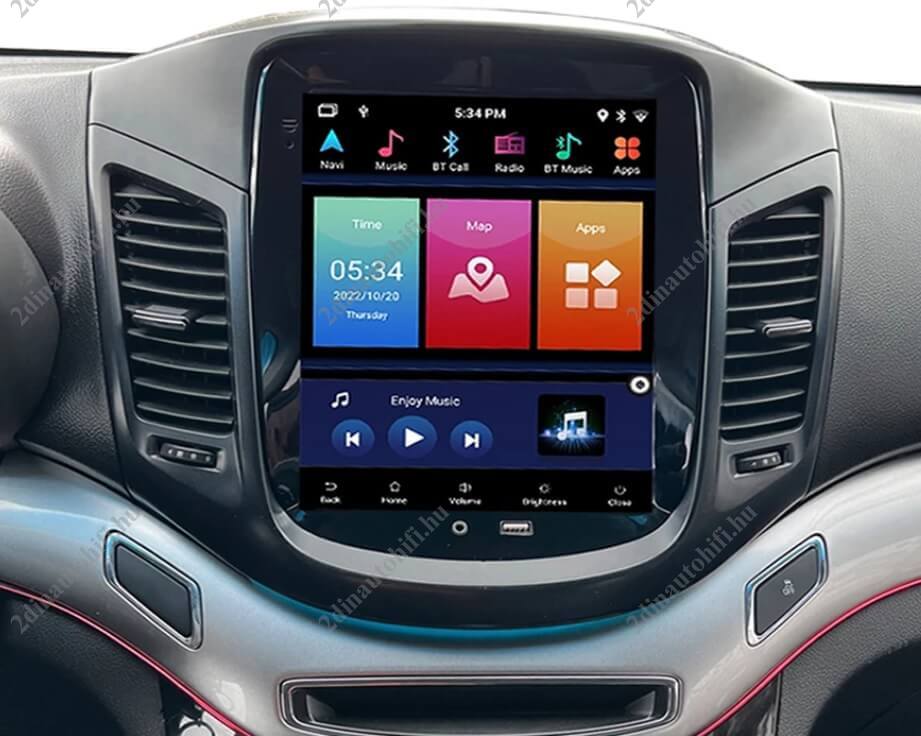 – típus specifikus autóhifi Chevrolet Orlando (2011-2015) hatalmas