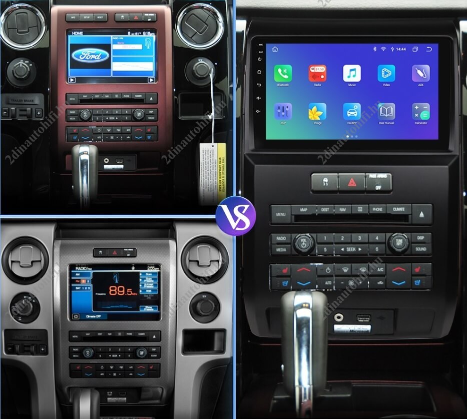 – típus specifikus autóhifi Ford F150 Raptor (2008-2014) 9