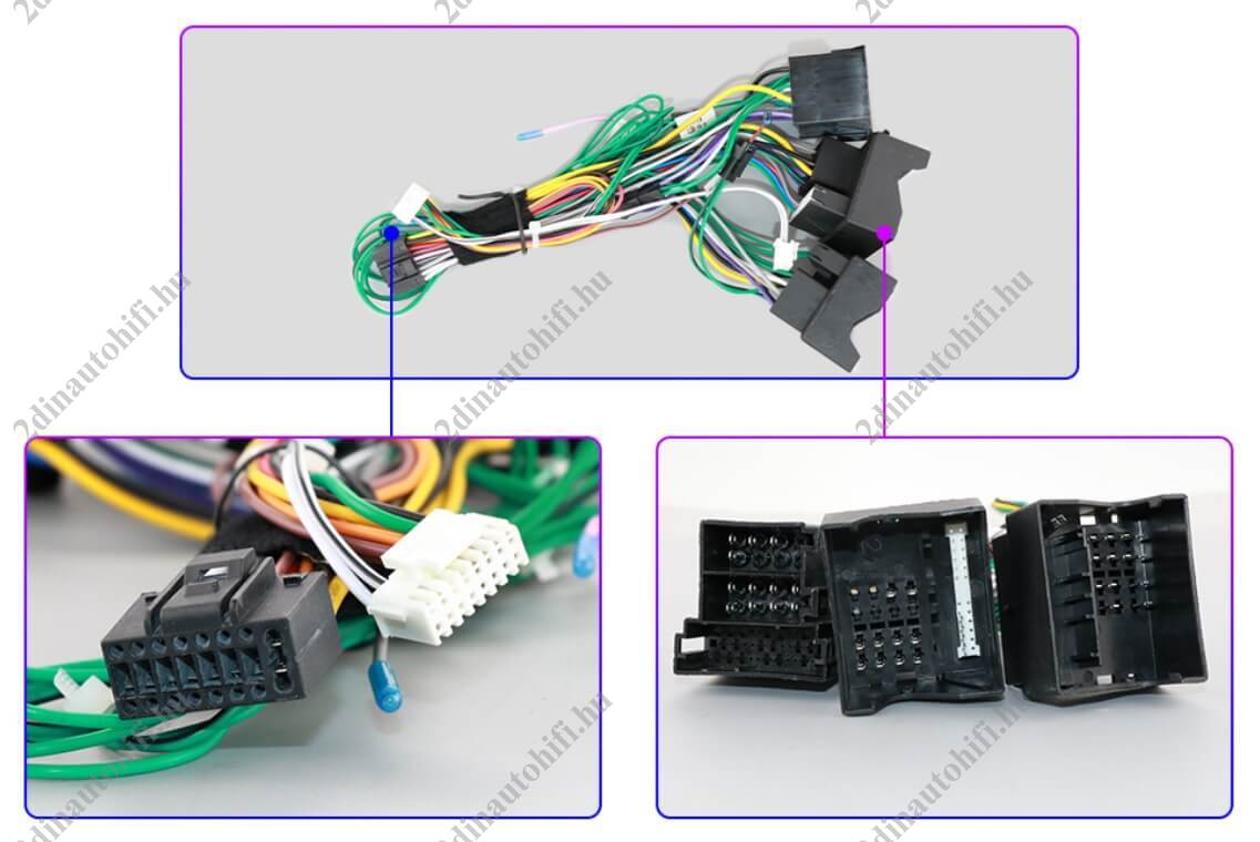 – típus specifikus autóhifi Mercedes A W169 B W245 V W639 Vito Viano W906 Sprinter VW Crafter (2004-2012) 8