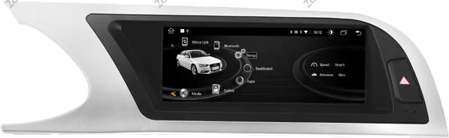 – típus specifikus autóhifi Audi A4 B8 (2009-2017) 8,8