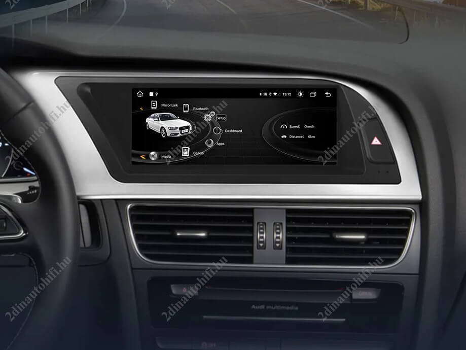 – típus specifikus autóhifi Audi A4 B8 (2009-2017) 8,8