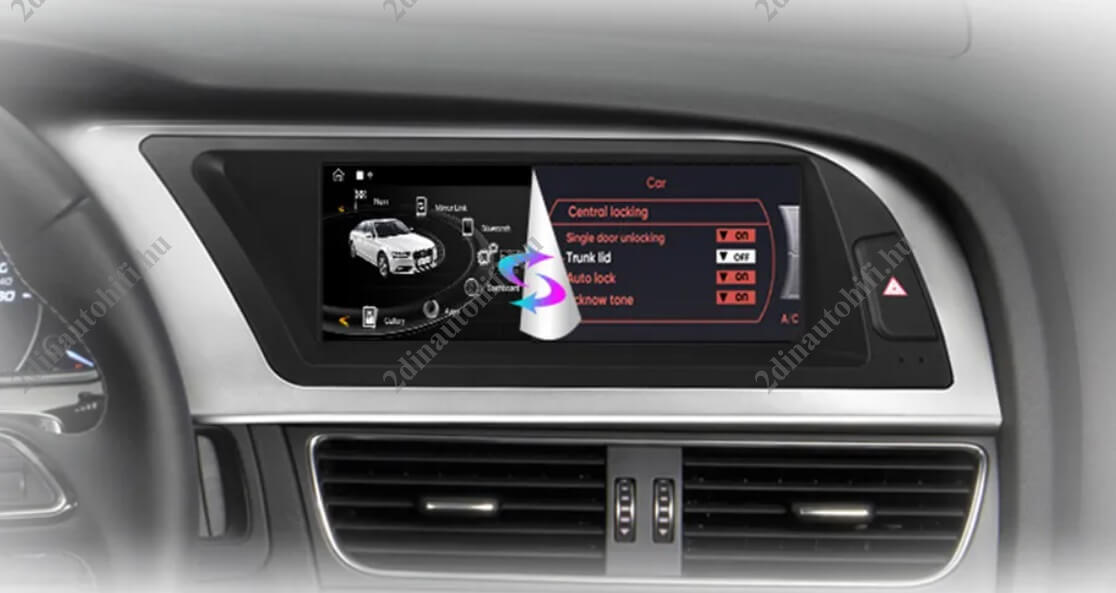 – típus specifikus autóhifi Audi A4 B8 (2009-2017) 8,8