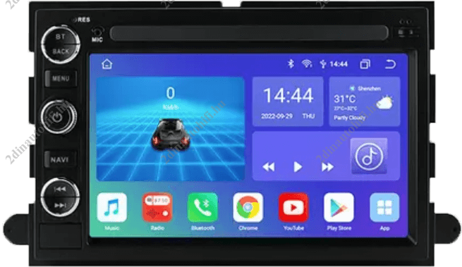 – típus specifikus autóhifi Ford F150 F250 Edge Escape Expedition Explorer Mustang Taurus magyar menüs GPS navigációs autórádió Wifi Bluetooth DSP