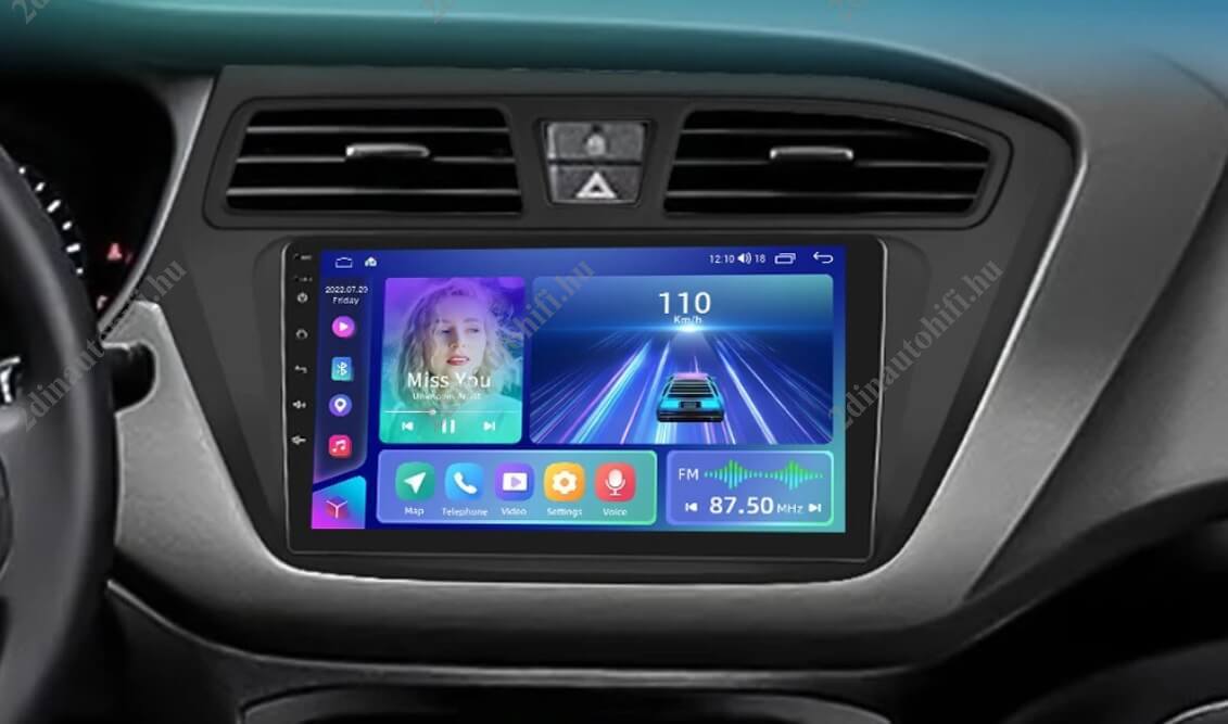 – típus specifikus autóhifi Hyundai i20 (2014-2017) 9