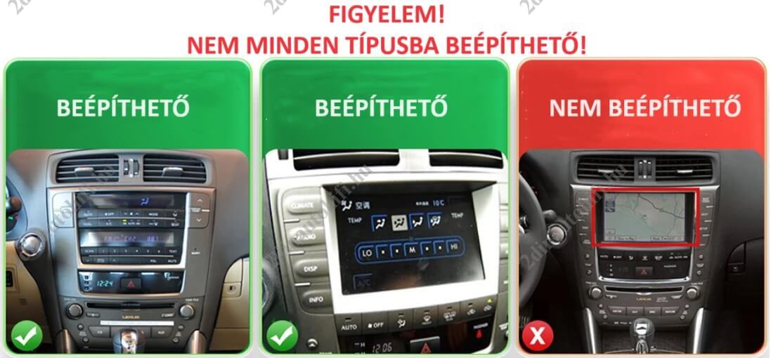 LexusIS0510-02 - autó specifikus multimédia