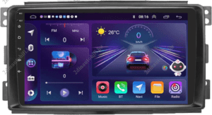 – típus specifikus autóhifi Smart Fortwo (2005-2015) 9