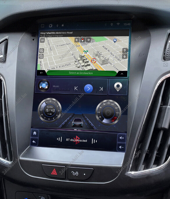 – típus specifikus autóhifi Ford Focus (2011-2019) hatalmas