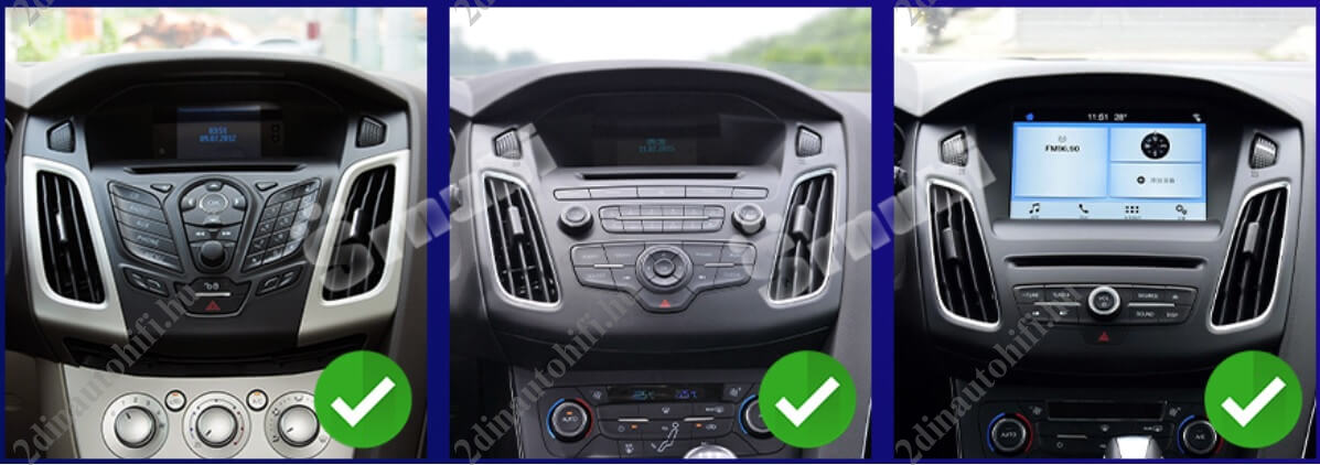 – típus specifikus autóhifi Ford Focus (2011-2019) hatalmas