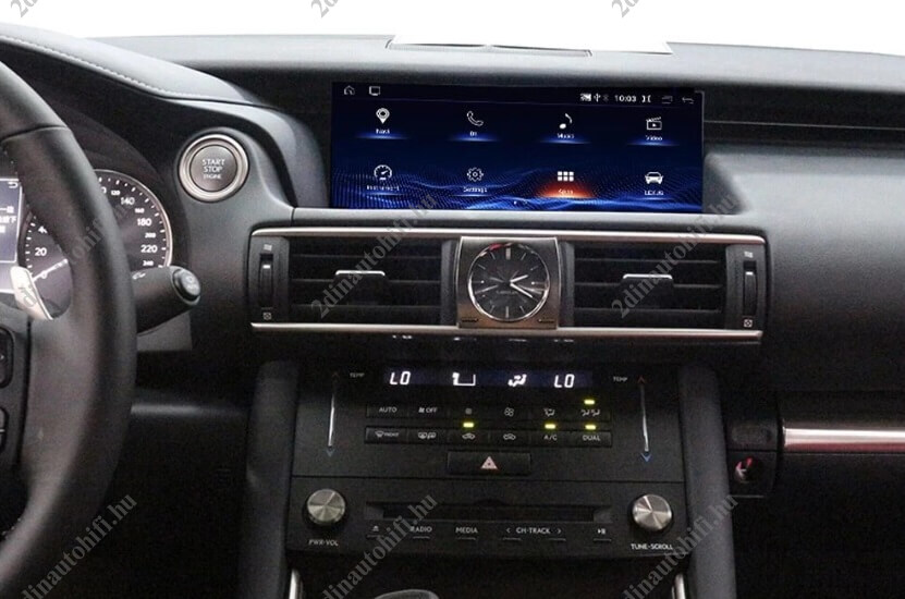 – típus specifikus autóhifi Lexus NX (2014-2020) hatalmas 10,25