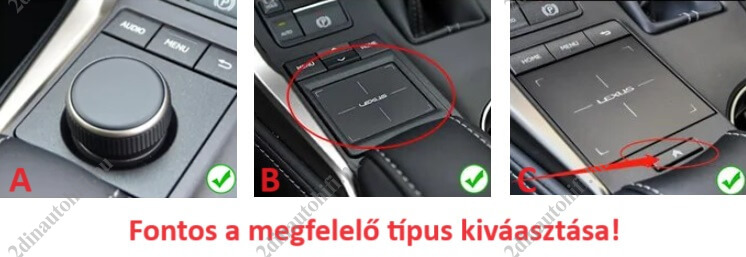 LexusNX141025-05 - autó specifikus multimédia