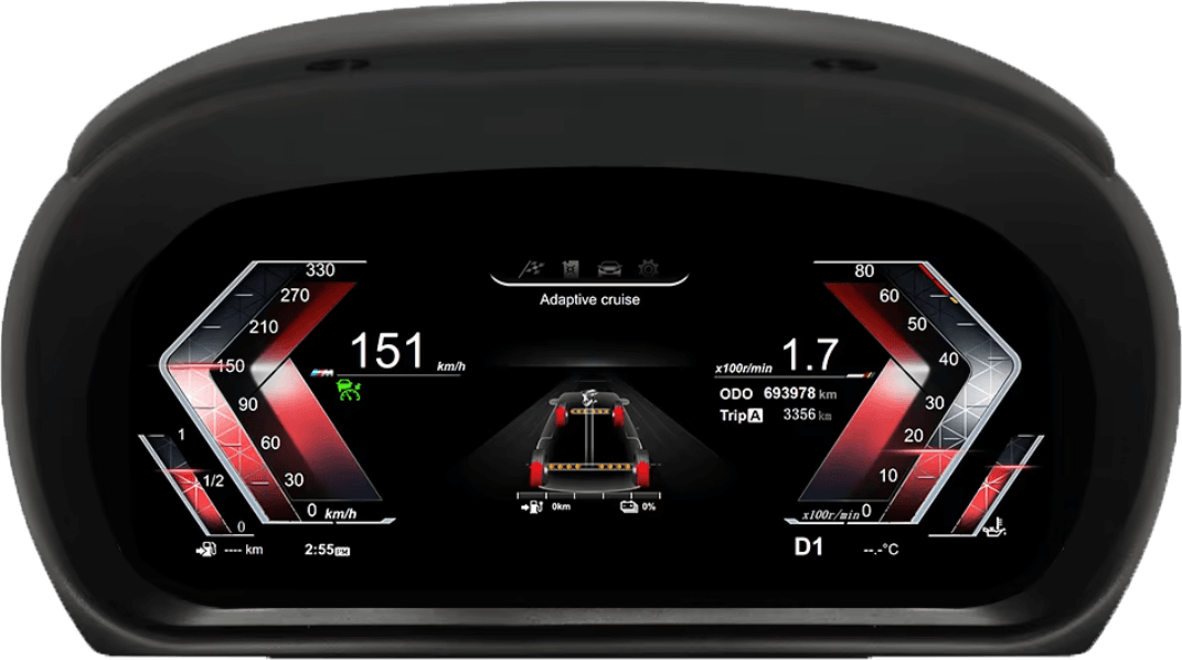 – típus specifikus autóhifi BMW 3 E90 E91 E92 E93 (2005-2012) digitális kilométeróra csoport 11