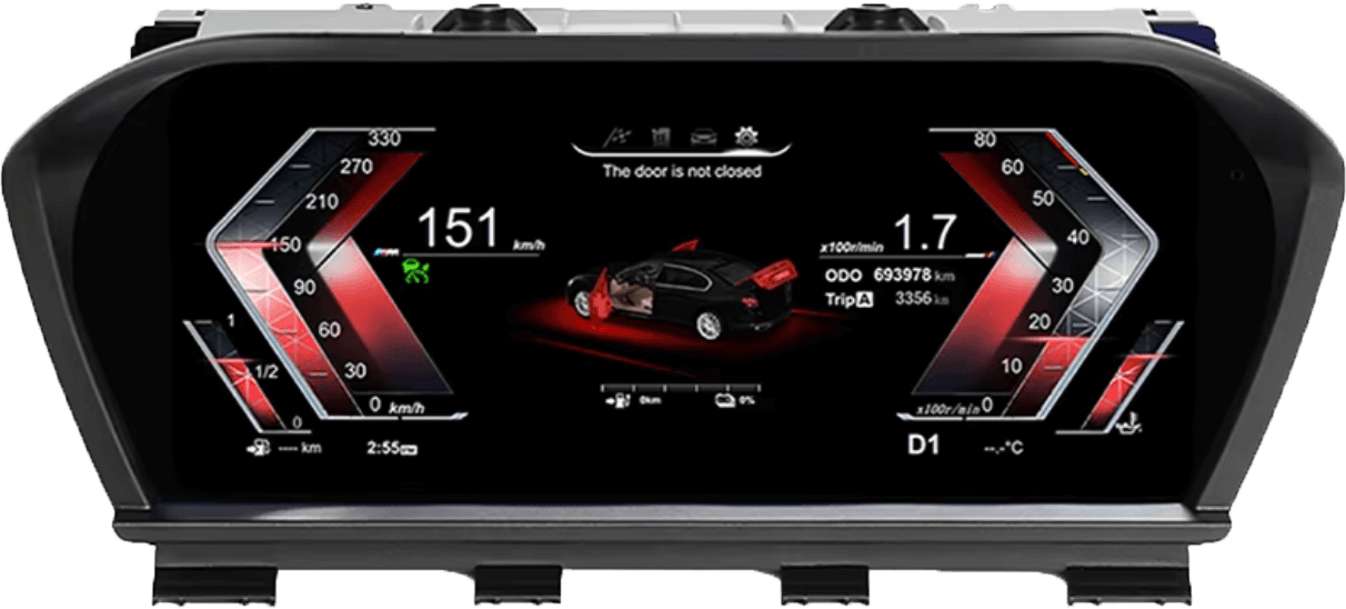 – típus specifikus autóhifi BMW 1 F20 F52 BMW 2 F22 BMW X1 F48 F49 BMW X2 F39 (2013-2020) digitális kilométeróra csoport 12,3