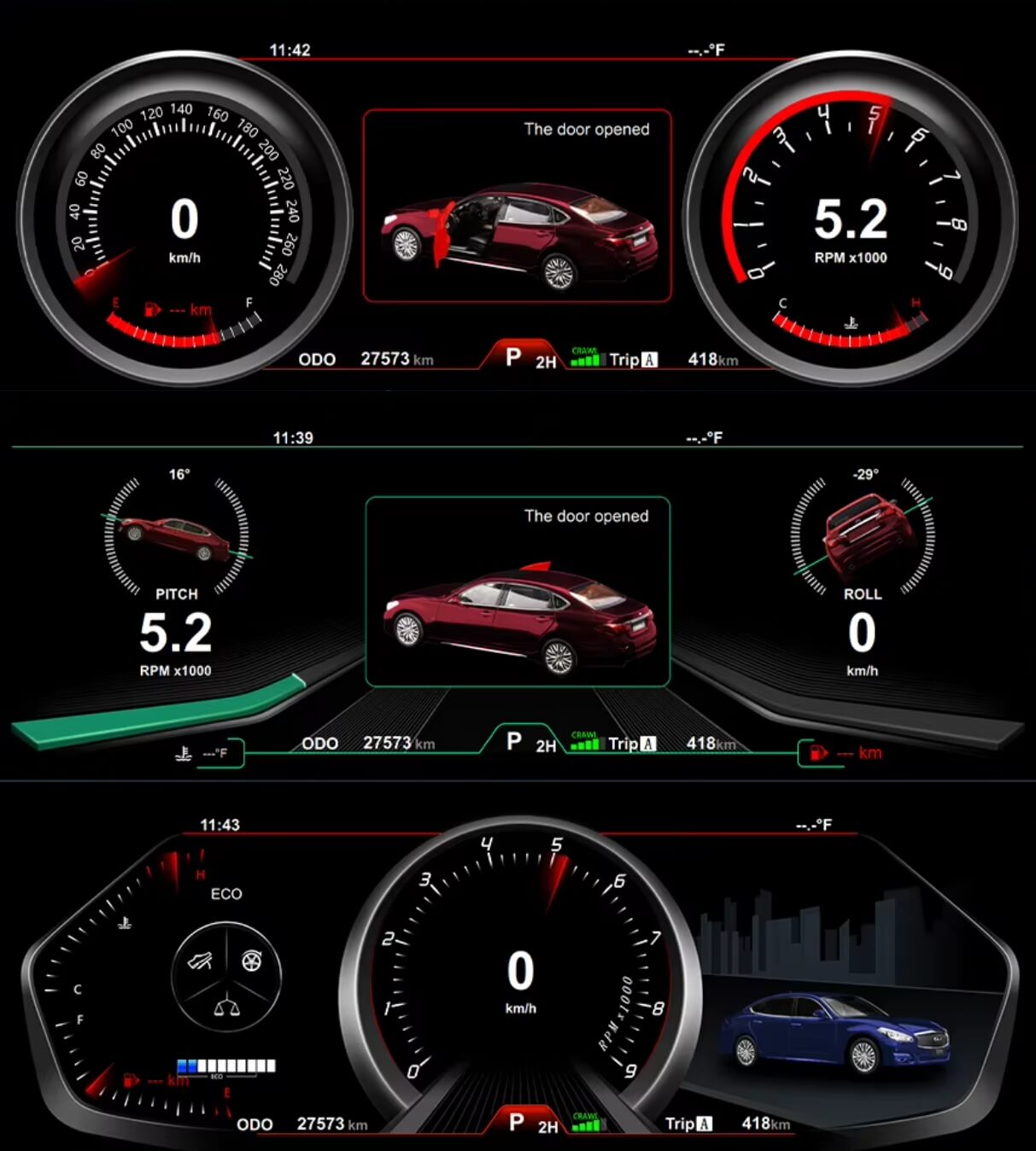 DM-InfinitiQ7012-08 - autó specifikus multimédia