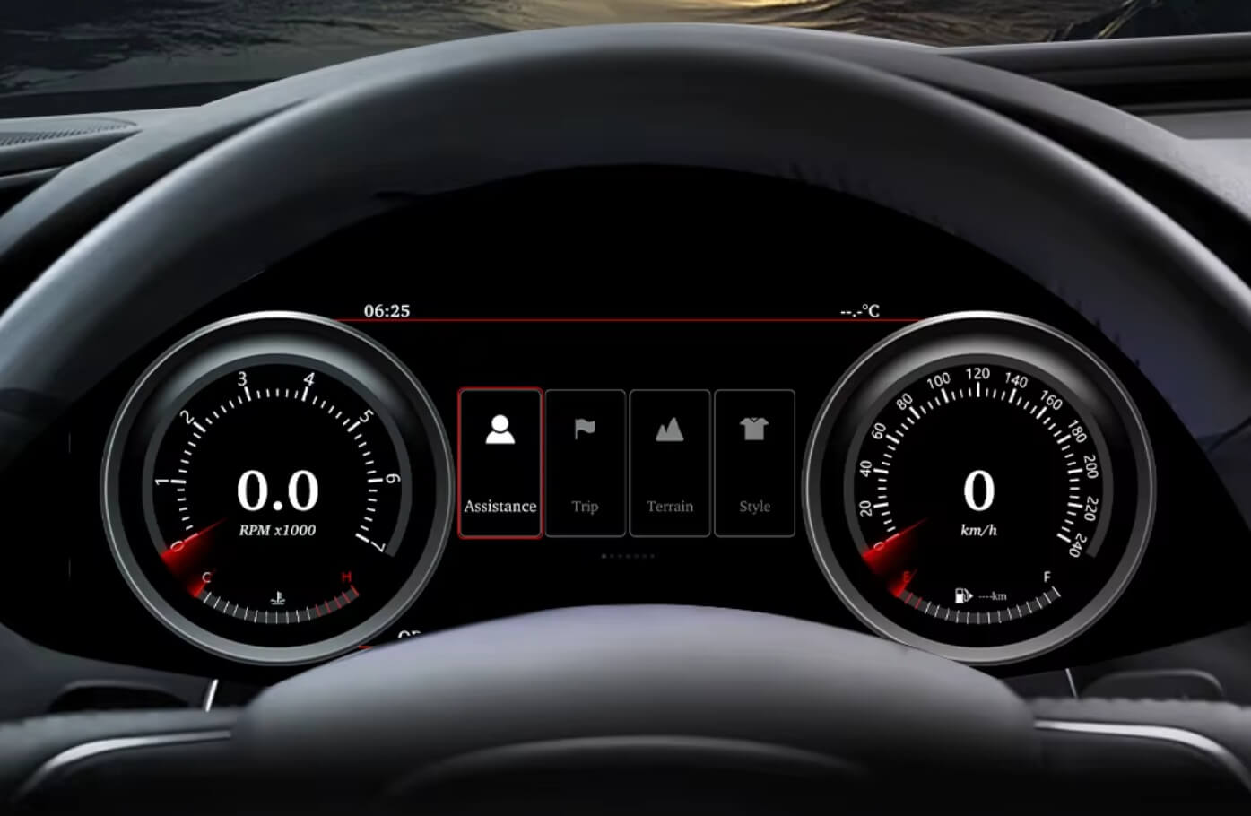 – típus specifikus autóhifi Infiniti QX80 digitális kilométeróra csoport 12,3