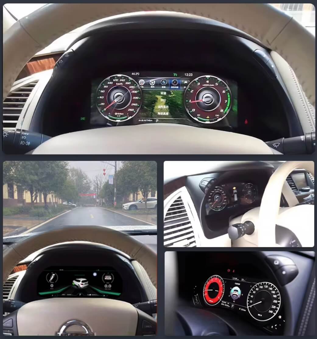 DM-InfinitiQX8012-03 - autó specifikus multimédia