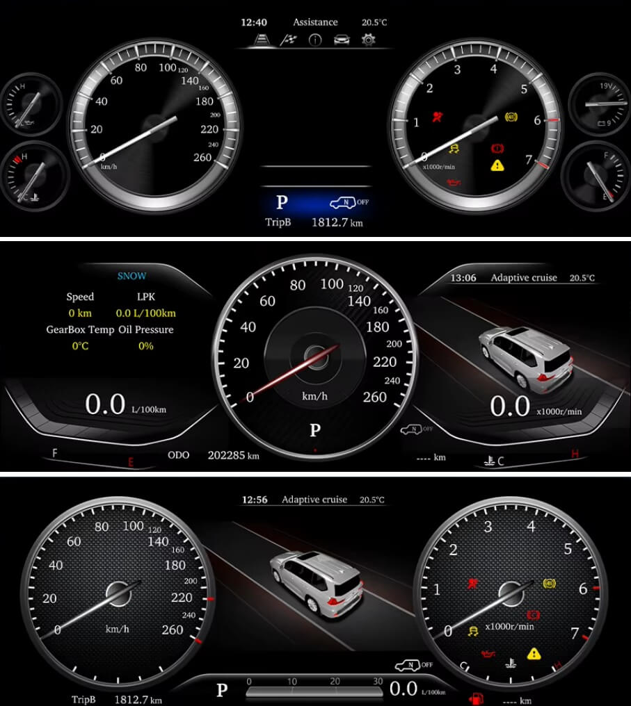 DM-LexusLX5700712-06 - autó specifikus multimédia