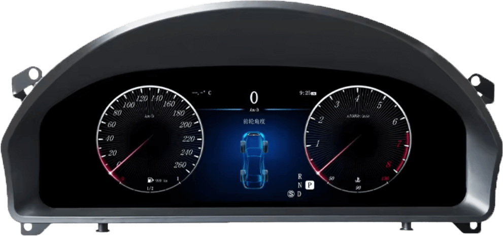 – típus specifikus autóhifi Mercedes E W207 NTG 4.5 és NTG 5.0 (2009-2016) digitális kilométeróra műszeregység 12,3