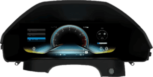 – típus specifikus autóhifi Mercedes C W204 NTG 4.5 (2011-2014) digitális műszeregység kilométeróra 12,3