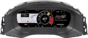– típus specifikus autóhifi VW Passat B8 NTG 4.5 (2016-2017) digitális kilométeróra csoport 10,25