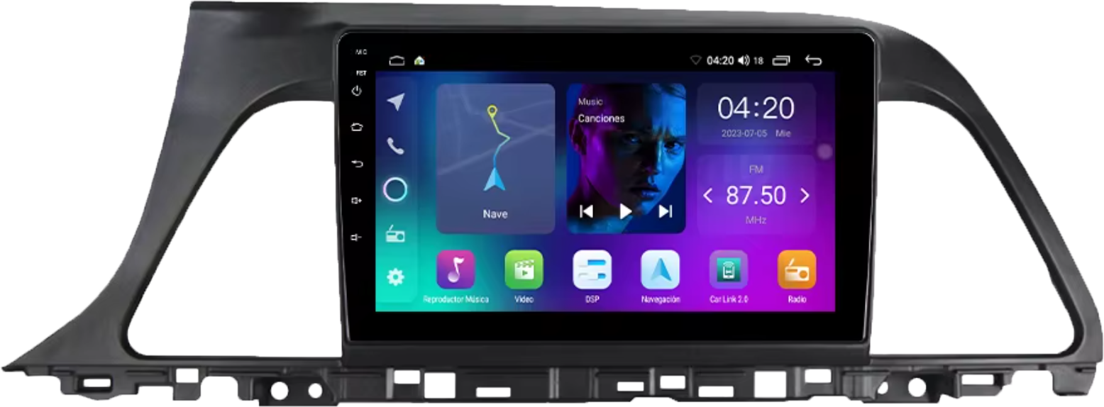– típus specifikus autóhifi Hyundai Sonata (2014-2018) 9