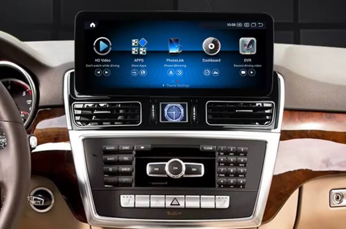 – típus specifikus autóhifi Mercedes ML W166 GL X166 (2012-2015) hatalmas 12.5