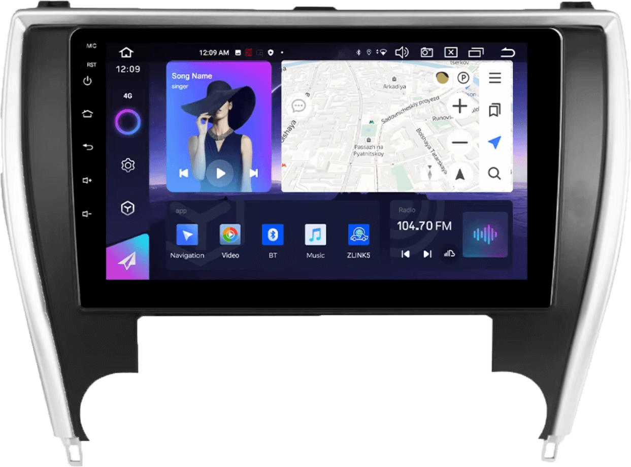 – típus specifikus autóhifi Toyota Camry (2014-2017) 9