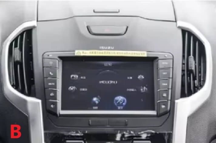 – típus specifikus autóhifi Isuzu D-Max Chevrolet TrailBlazer (2012-2018) 9