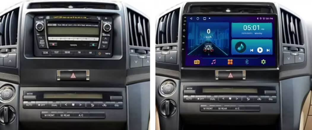 – típus specifikus autóhifi Toyota Land Cruiser (2007-2015) 9