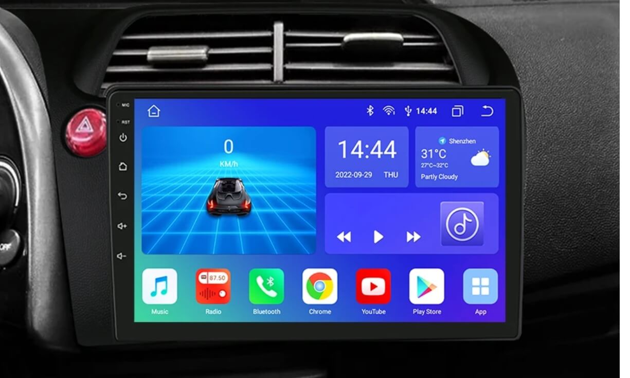 – típus specifikus autóhifi Honda Civic (2005-2011) 9