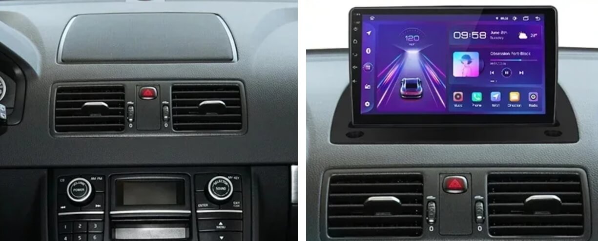 – típus specifikus autóhifi VOLVO XC90 (2004-2014) 9