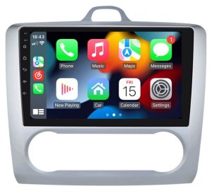 – típus specifikus autóhifi Ford Focus MK2 MK3 (2004-2011) 9″ magyar menüs GPS Android autórádió gyári helyére (digitális klímáshoz)