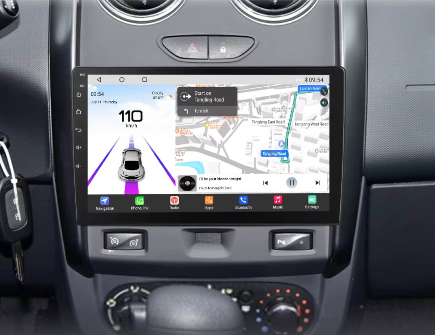 – típus specifikus autóhifi Dacia Duster (2015-2020) 9