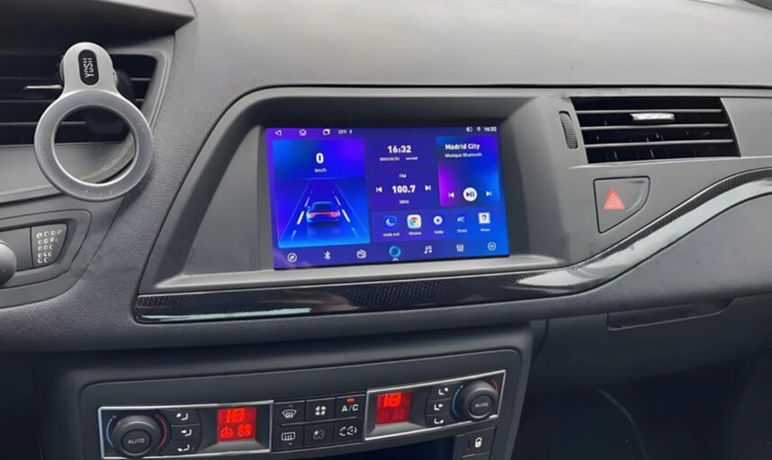 – típus specifikus autóhifi Citroen C5 Autórádió 7