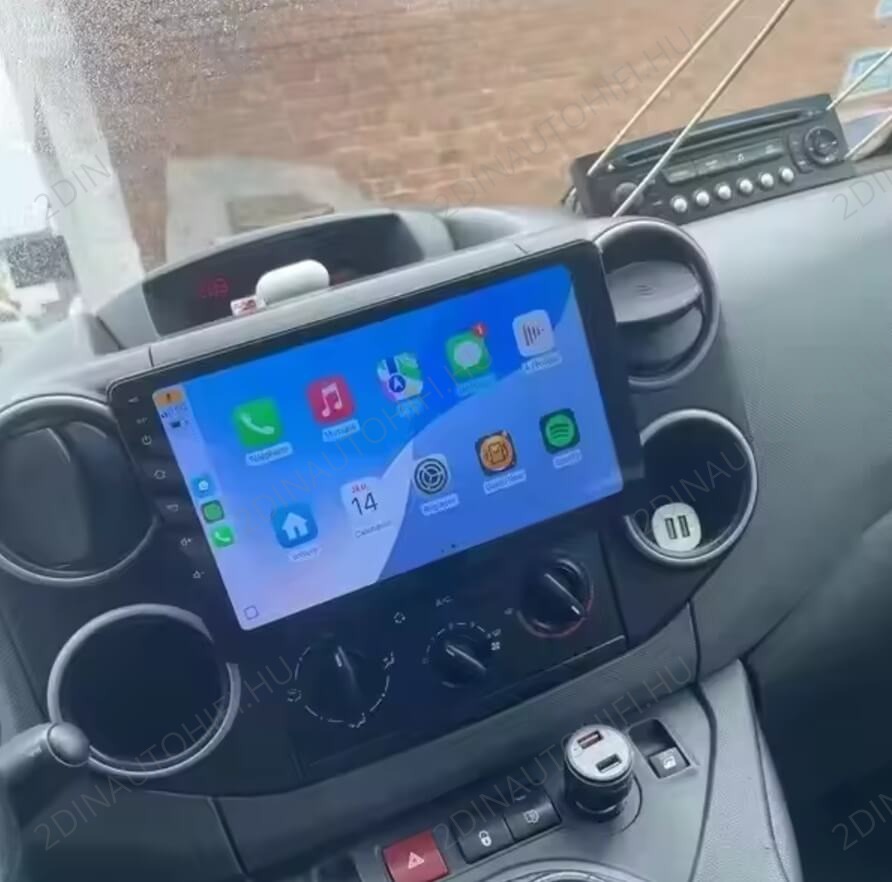 Citroen Berlingo B9 Peugeot Partner (2008-2019) 9" érintős magyar menüs Android GPS fejegység CANBUS vezérléssel, DSP Wifi Bluetooth - Image 7