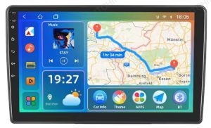 Fiat 500L (2012-2021) 10"-os kijelzős Autórádió magyar Android rendszerrel Wifi Bluetooth DSP