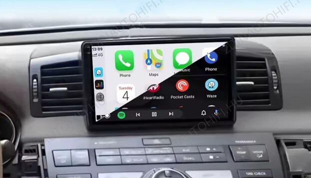 Infiniti M35 (2003-2010) 9″-os magyar menüs CANBUS vezérelt Android GPS autórádió navigációval Wifi BT DSP - Image 3